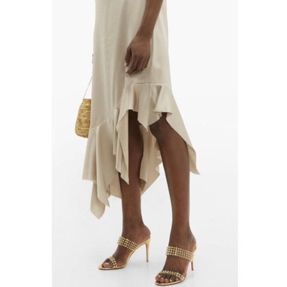 Christian Louboutin Gold Only Spikes 85 Sandals - Picture 2 of 12